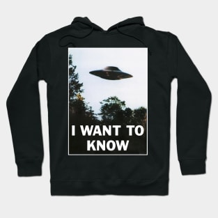 I WANT TO KNOW Hoodie